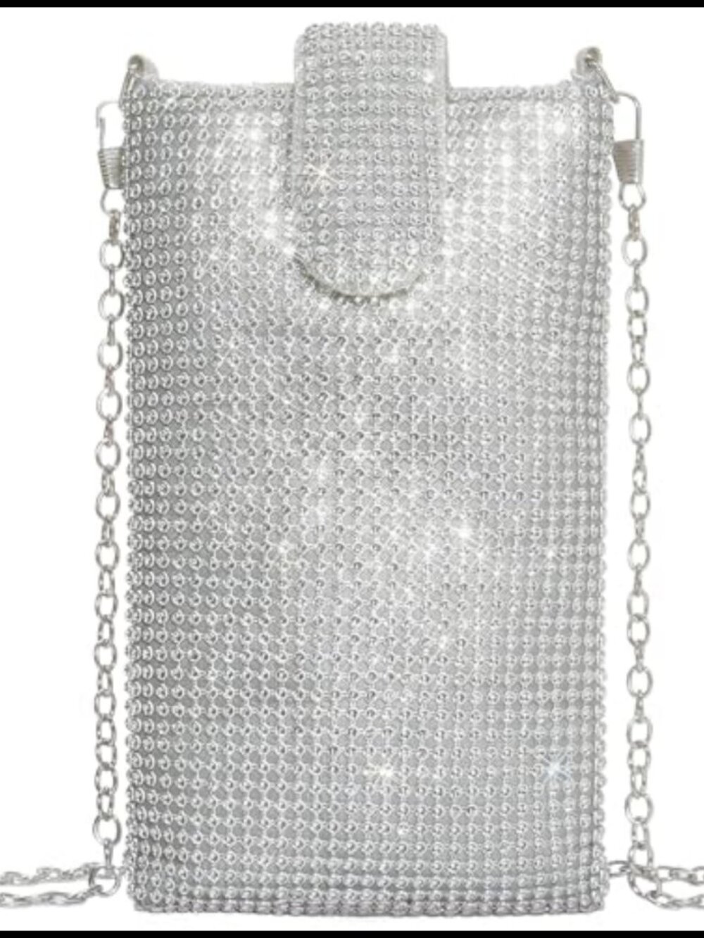 Rhinestone Evening Clutch Crossbody Bag for Party Prom Wedding